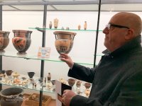 Giovanni Distefano al Museo Archeologico Ibleo